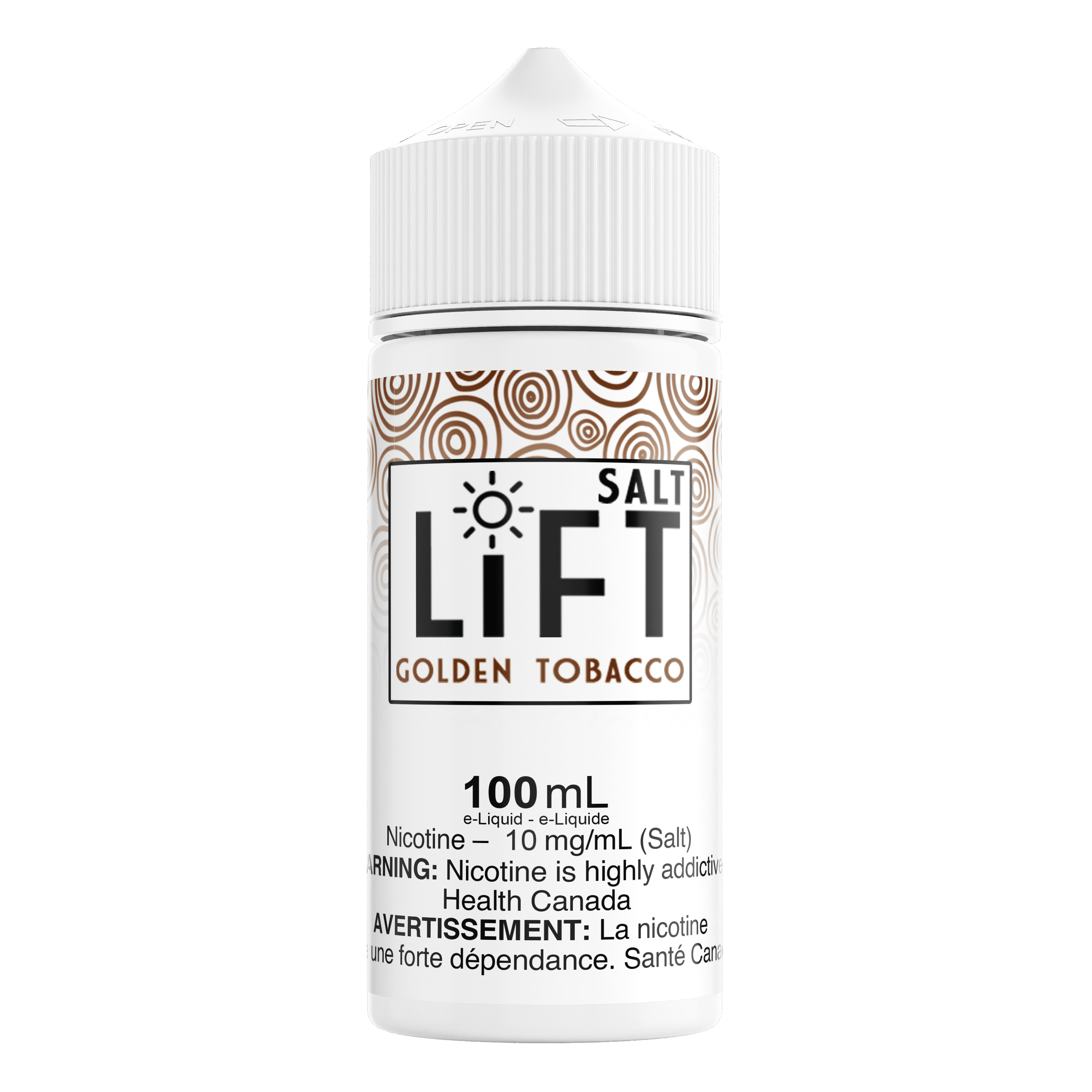 LiFT XL 100mL - Golden Tobacco Nic Salt E-Liquid available on Canada online vape shop