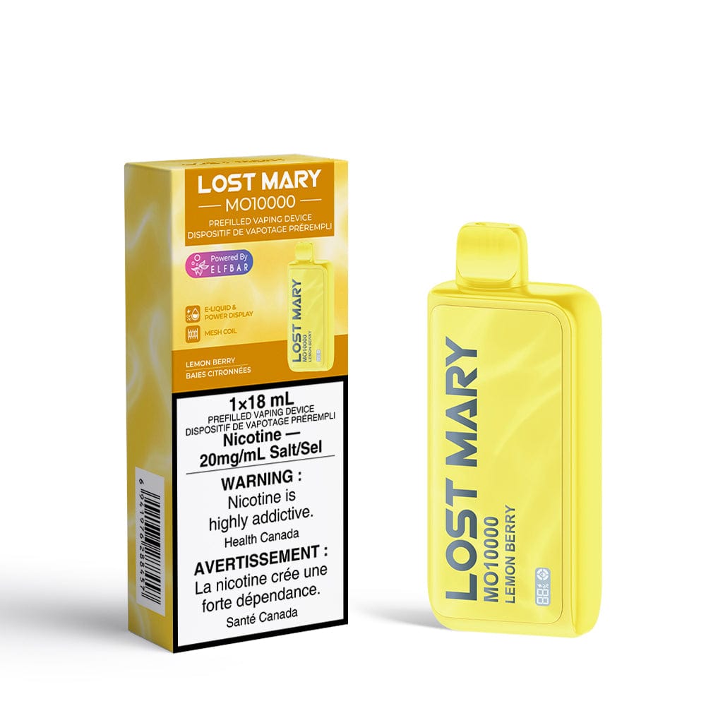 Lost Mary MO10000 - Lemon Berry Disposable Vape available on Canada online vape shop