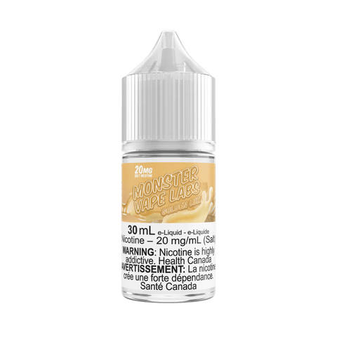 Monster Labs - Golden Lux Nic Salt E-Liquid available on Canada online vape shop