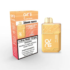 OVNS Ranger 10K - Raspberry Peach Mango Ice Disposable Vape available on Canada online vape shop