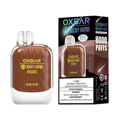OXBAR x Rocky Vapor G8000 - Dub Dub Disposable Vape available on Canada online vape shop
