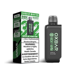 OXBAR x Rocky Vapor SVOPP Pod - Apple Kiwi Ice available on Canada online vape shop