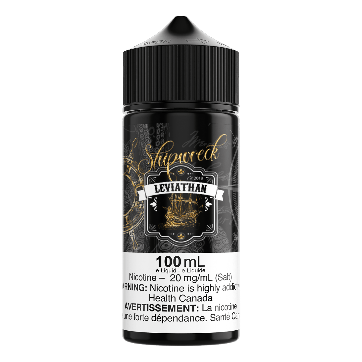 Shipwreck XL 100mL - Leviathan Nic Salt E-Liquid available on Canada online vape shop
