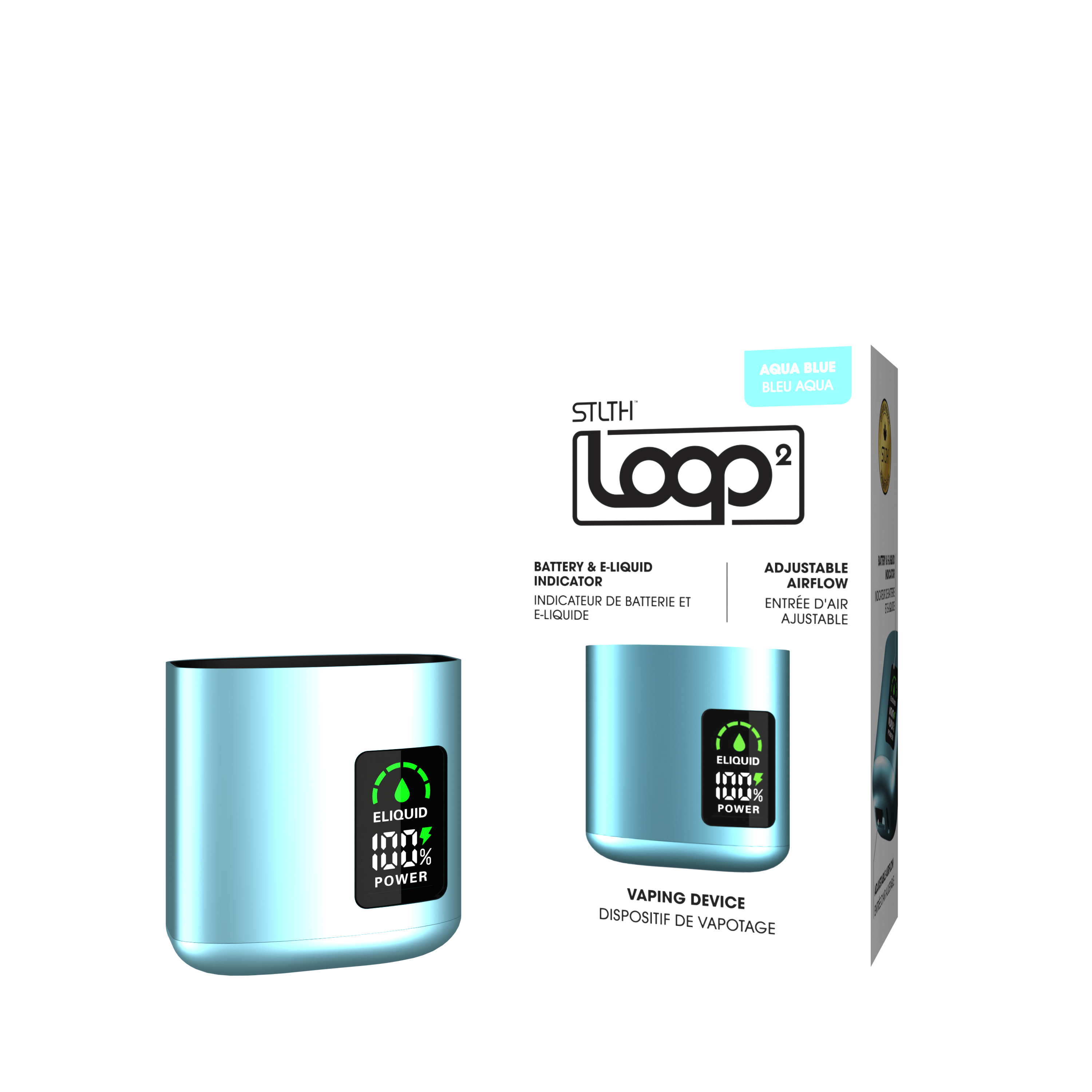 STLTH Loop 2 Device | 850mAh Battery & E-Liquid Indicator DRAGON VAPE STLTH Loop 2 Device | 850mAh Battery & E-Liquid Indicator DRAGON VAPE