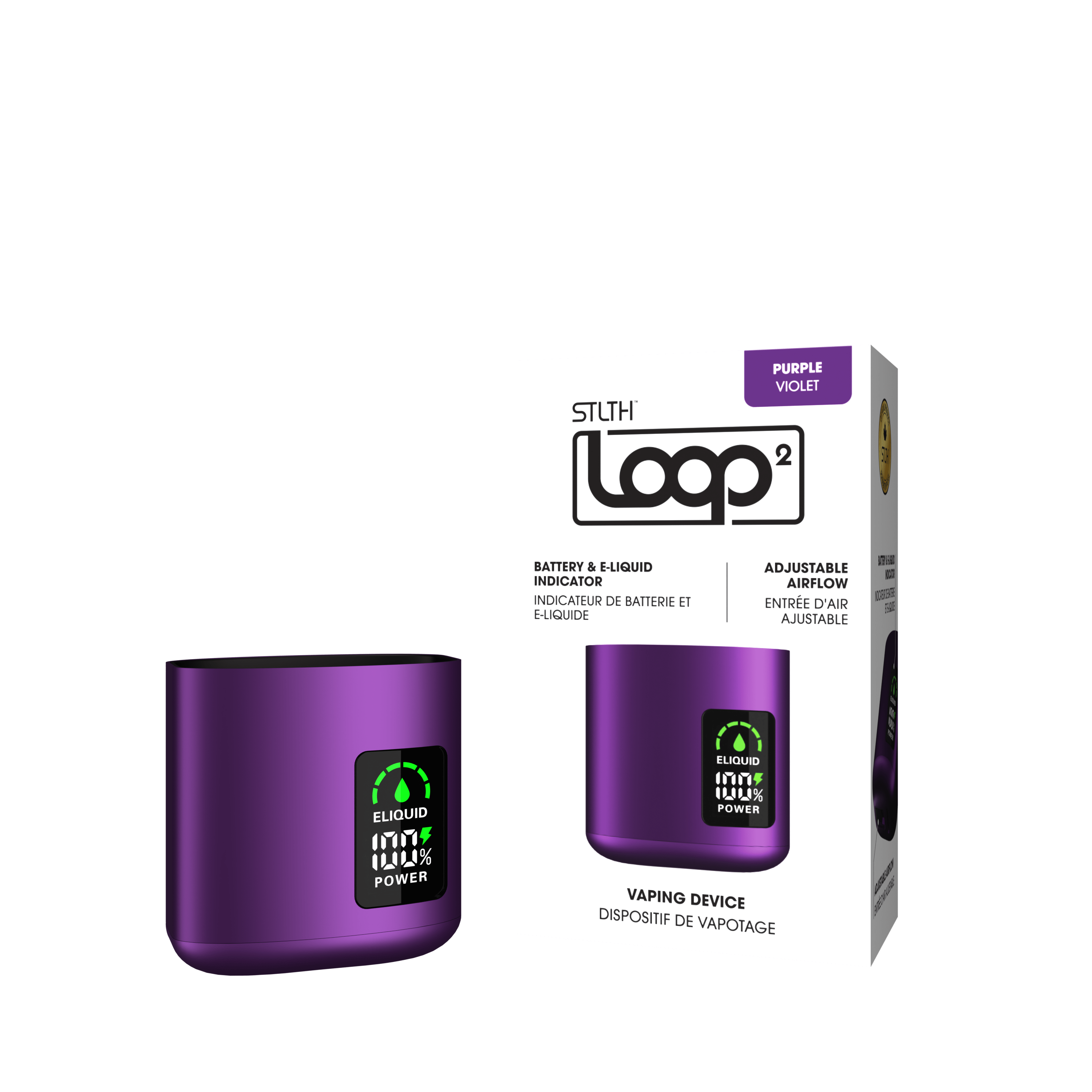 STLTH Loop 2 Device | 850mAh Battery & E-Liquid Indicator DRAGON VAPE STLTH Loop 2 Device | 850mAh Battery & E-Liquid Indicator DRAGON VAPE