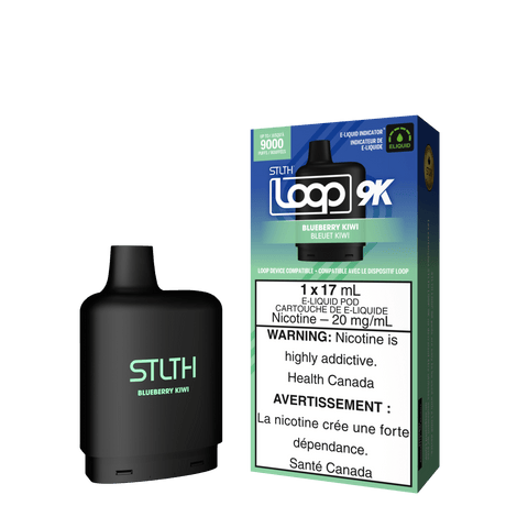 STLTH Loop 9K Pod - Blueberry Kiwi available on Canada online vape shop