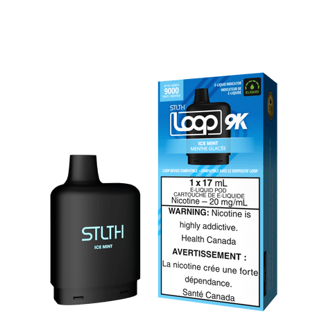 STLTH Loop 9K Pod - Ice Mint available on Canada online vape shop