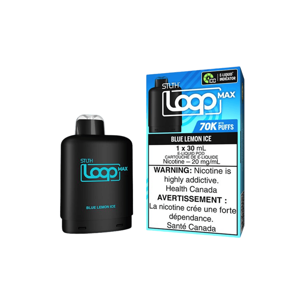 STLTH Loop Max 70K Pod - Blue Lemon Ice available on Canada online vape shop