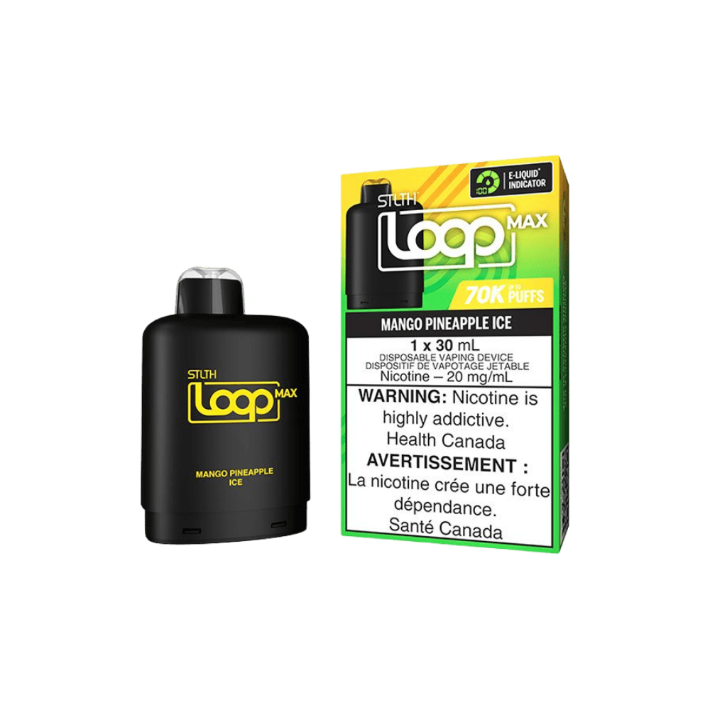 STLTH Loop Max 70K Pod - Mango Pineapple Ice available on Canada online vape shop