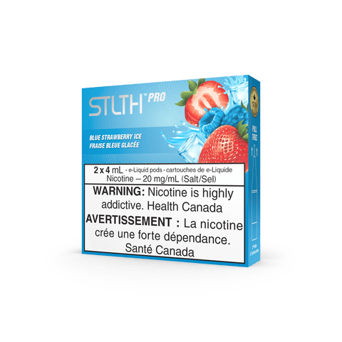 STLTH Pro - Blue Strawberry Ice Vape Pod available on Canada online vape shop