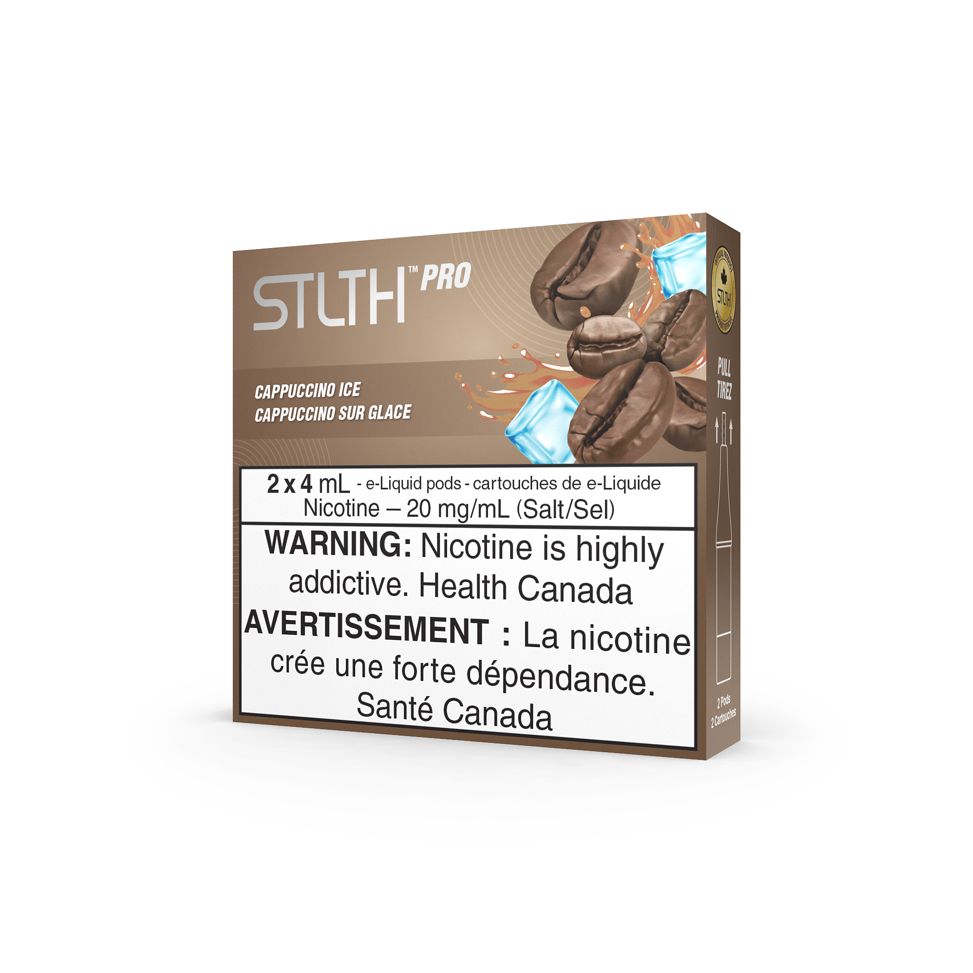 STLTH Pro - Cappuccino Ice Vape Pod available on Canada online vape shop