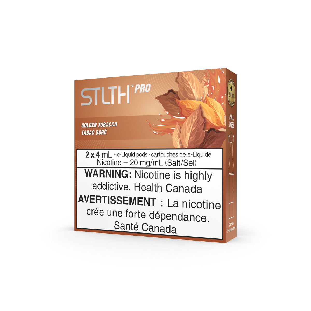 STLTH Pro - Golden Tobacco Vape Pod available on Canada online vape shop