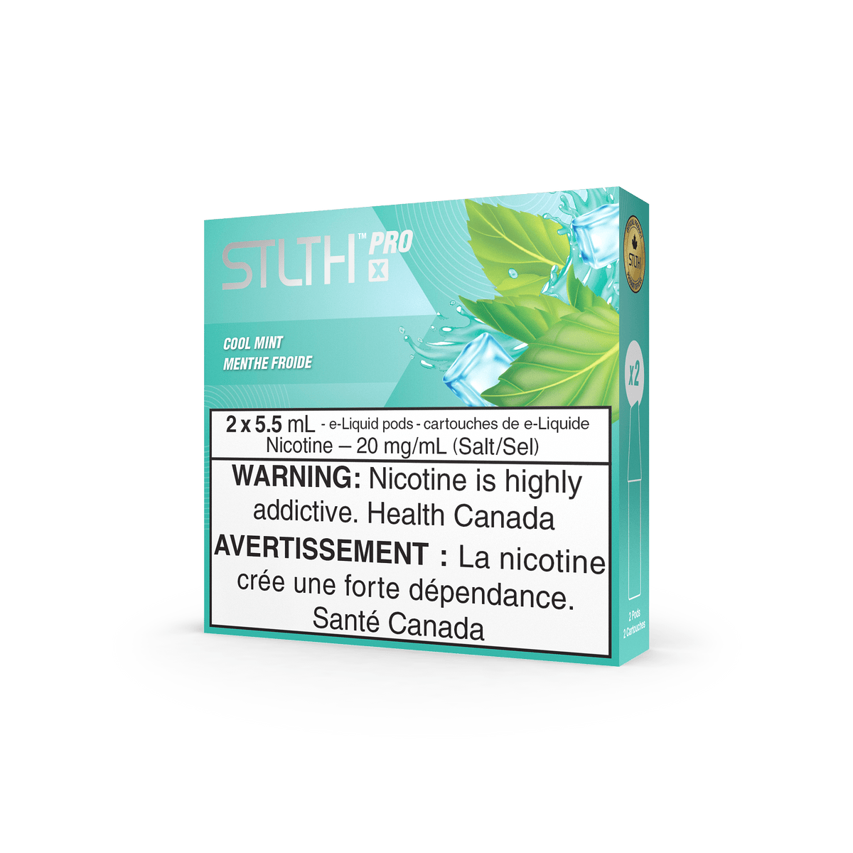 STLTH Pro X - Cool Mint Vape Pod available on Canada online vape shop