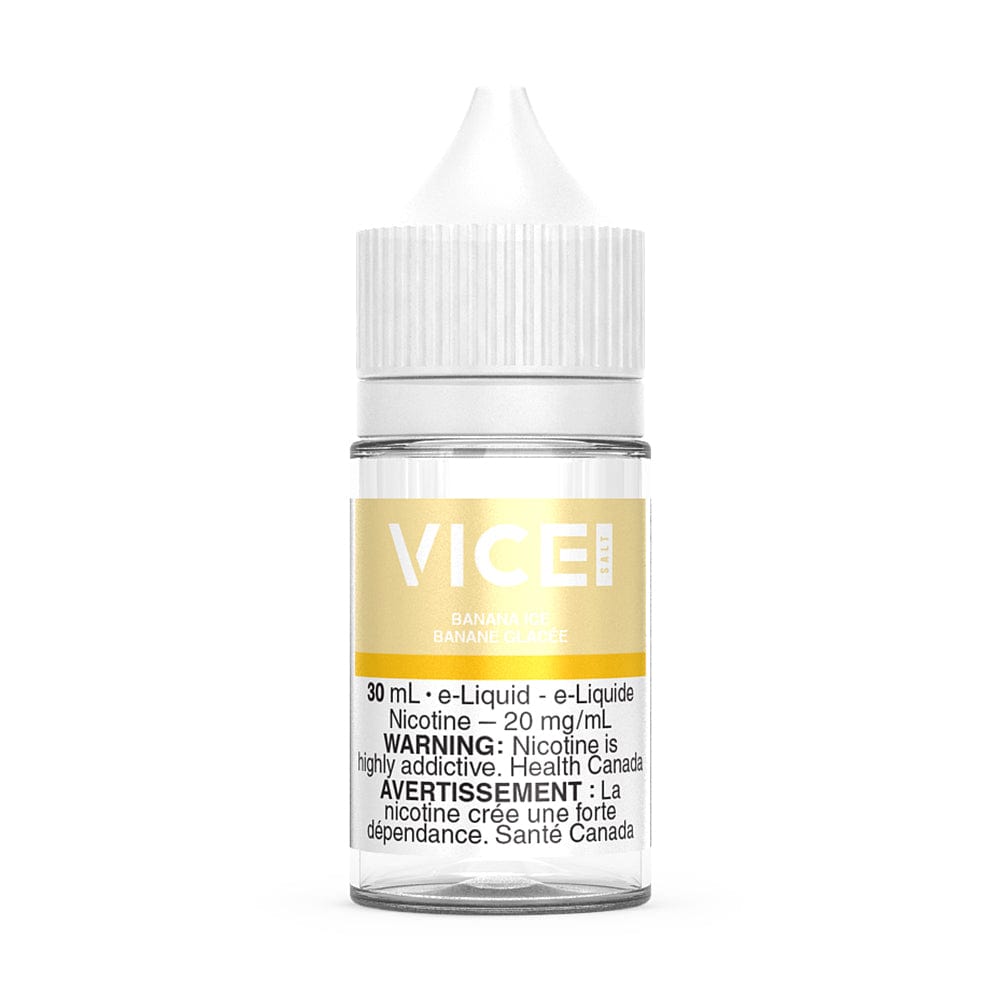 Vice Salt - Banana Ice Nic Salt E-Liquid available on Canada online vape shop