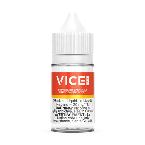 Vice Salt - Strawberry Banana Ice Nic Salt E-Liquid available on Canada online vape shop