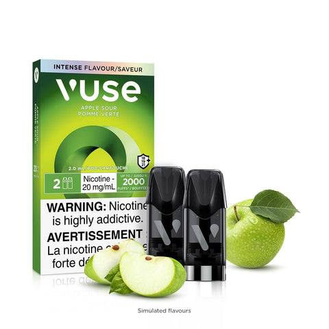 Vuse - Apple Sour Vape Pod available on Canada online vape shop