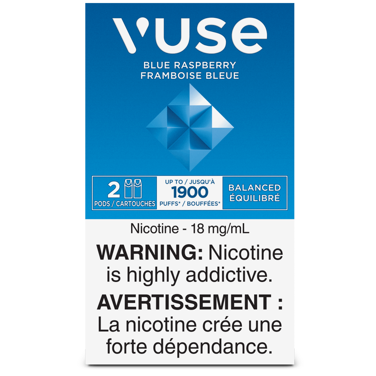 Vuse - Blue Raspberry Vape Pod available on Canada online vape shop