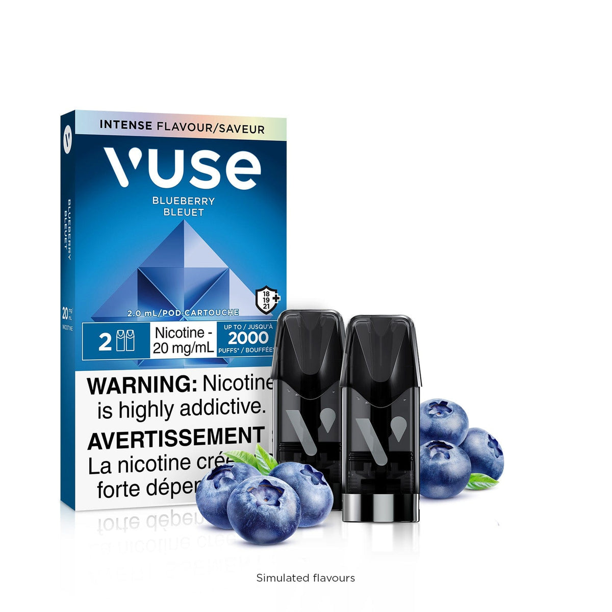 Vuse - Blueberry Vape Pod available on Canada online vape shop