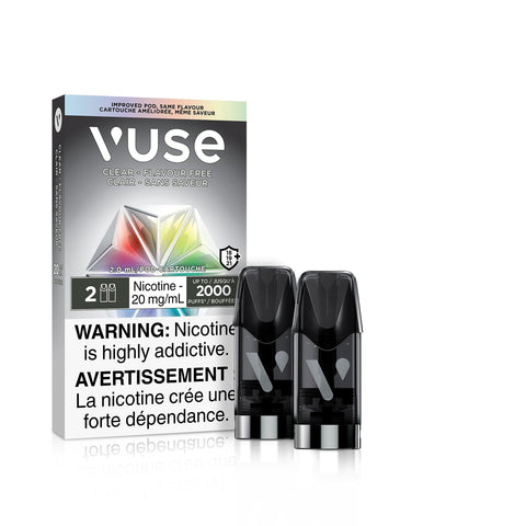 Vuse - Clear Vape Pod available on Canada online vape shop