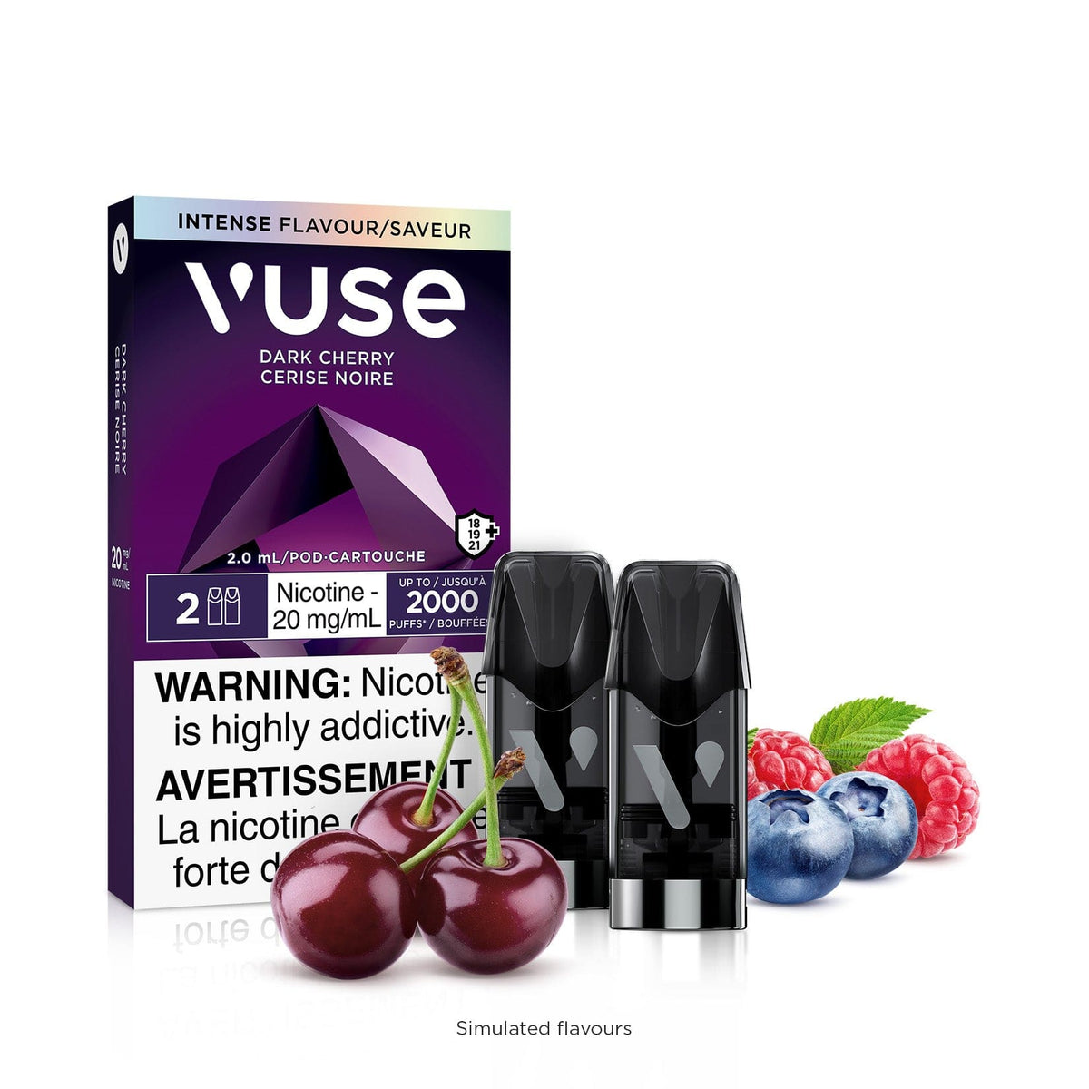 Vuse - Dark Cherry Vape Pod available on Canada online vape shop