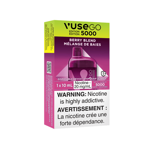 Vuse GO Edition 5000  -  Berry Blend Disposable Vape available on Canada online vape shop