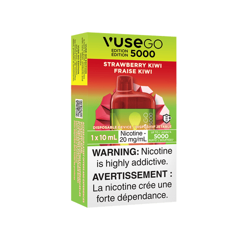 Vuse GO Edition 5000  -  Strawberry Kiwi Disposable Vape available on Canada online vape shop