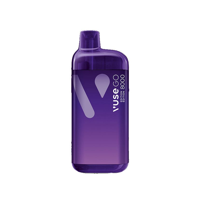Vuse GO Edition 8000 - Grape Ice Disposable Vape available on Canada online vape shop
