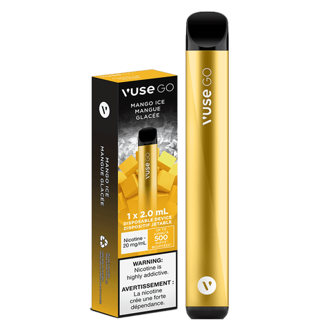 Vuse GO  - Mango Ice Disposable Vape available on Canada online vape shop