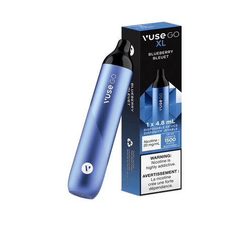 Vuse GO XL - Blueberry Disposable Vape available on Canada online vape shop