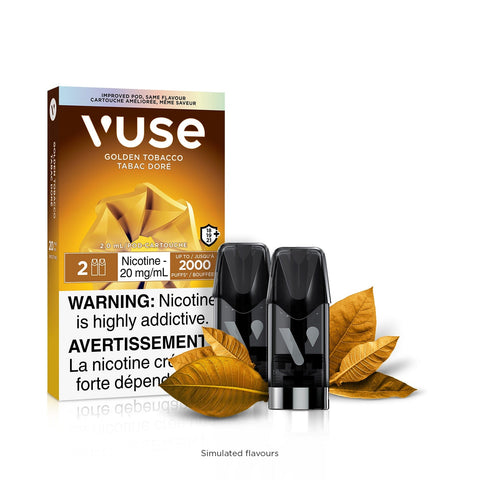 Vuse - Golden Tobacco Vape Pod available on Canada online vape shop