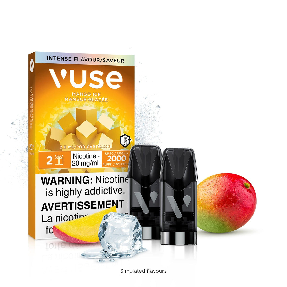 Vuse - Mango Ice Vape Pod available on Canada online vape shop