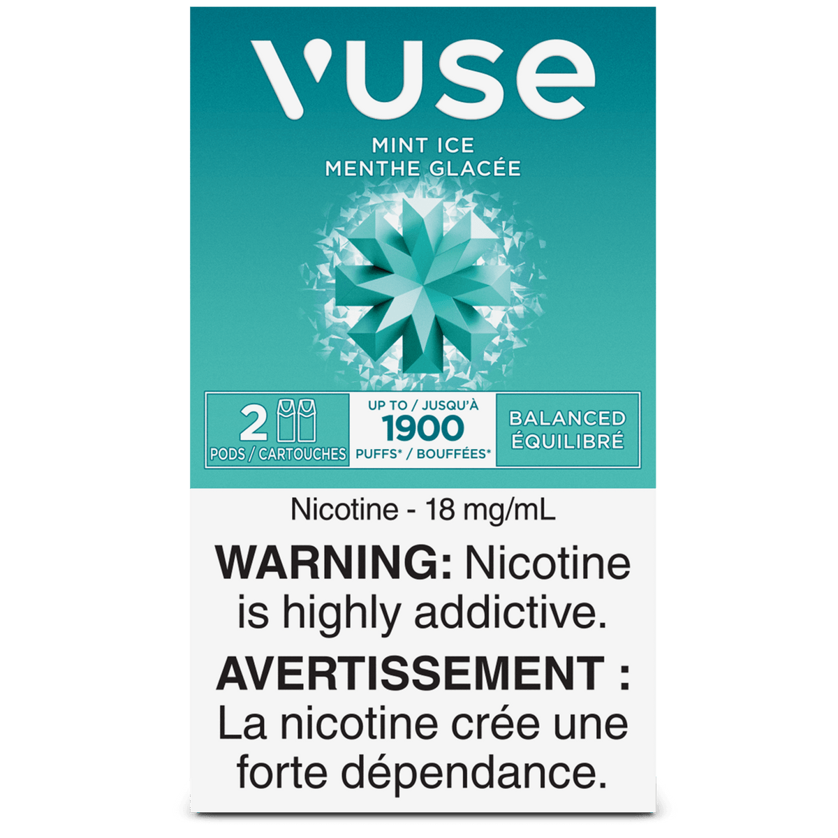 Vuse - Mint Ice Vape Pod available on Canada online vape shop