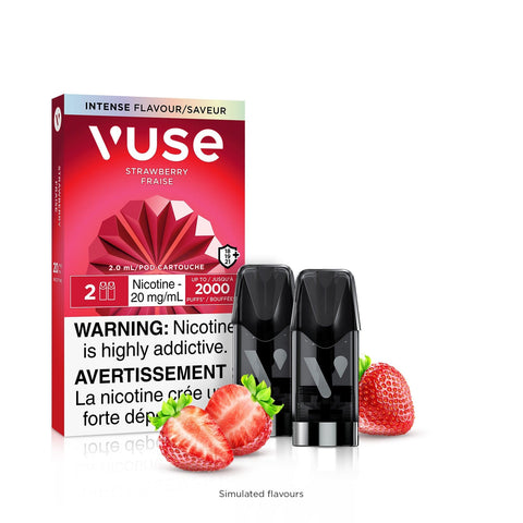 Vuse - Strawberry Vape Pod available on Canada online vape shop