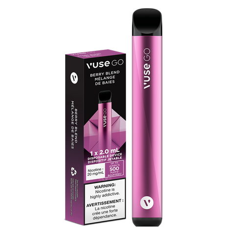 Vuse go berry blend disposable available at dragon vape