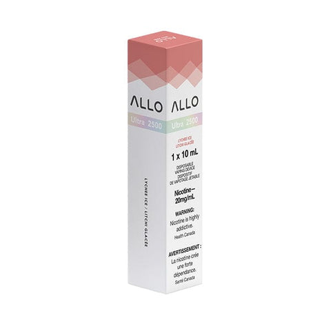 Allo Ultra 2500 - Lychee Ice available on Canada online vape shop