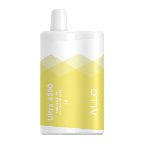 Allo Ultra 4500 Disposable Vape - Pineapple Ice available on Canada online vape shop