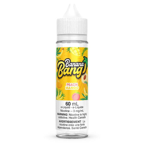 Banana Bang - Peach Mango available on Canada online vape shop