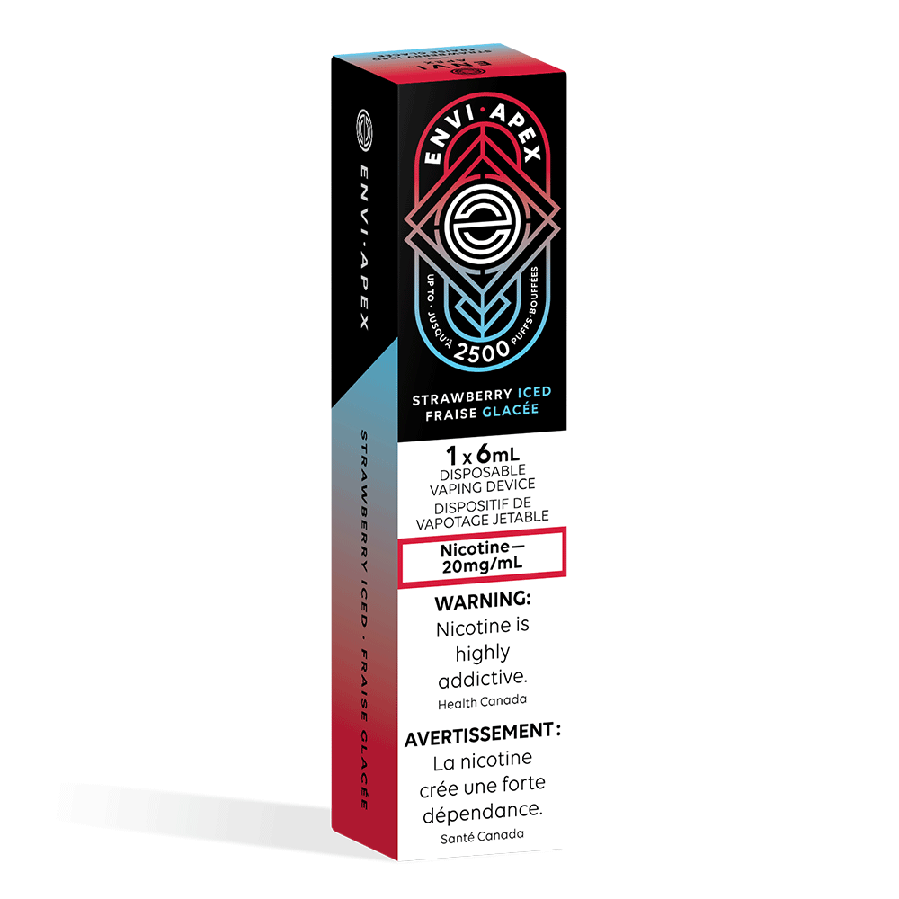 ENVI Apex Disposable Vape - Strawberry Iced available on Canada online vape shop