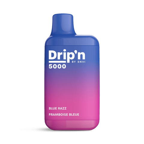 ENVI Drip'n Disposable Vape - Blue Razz available on Canada online vape shop