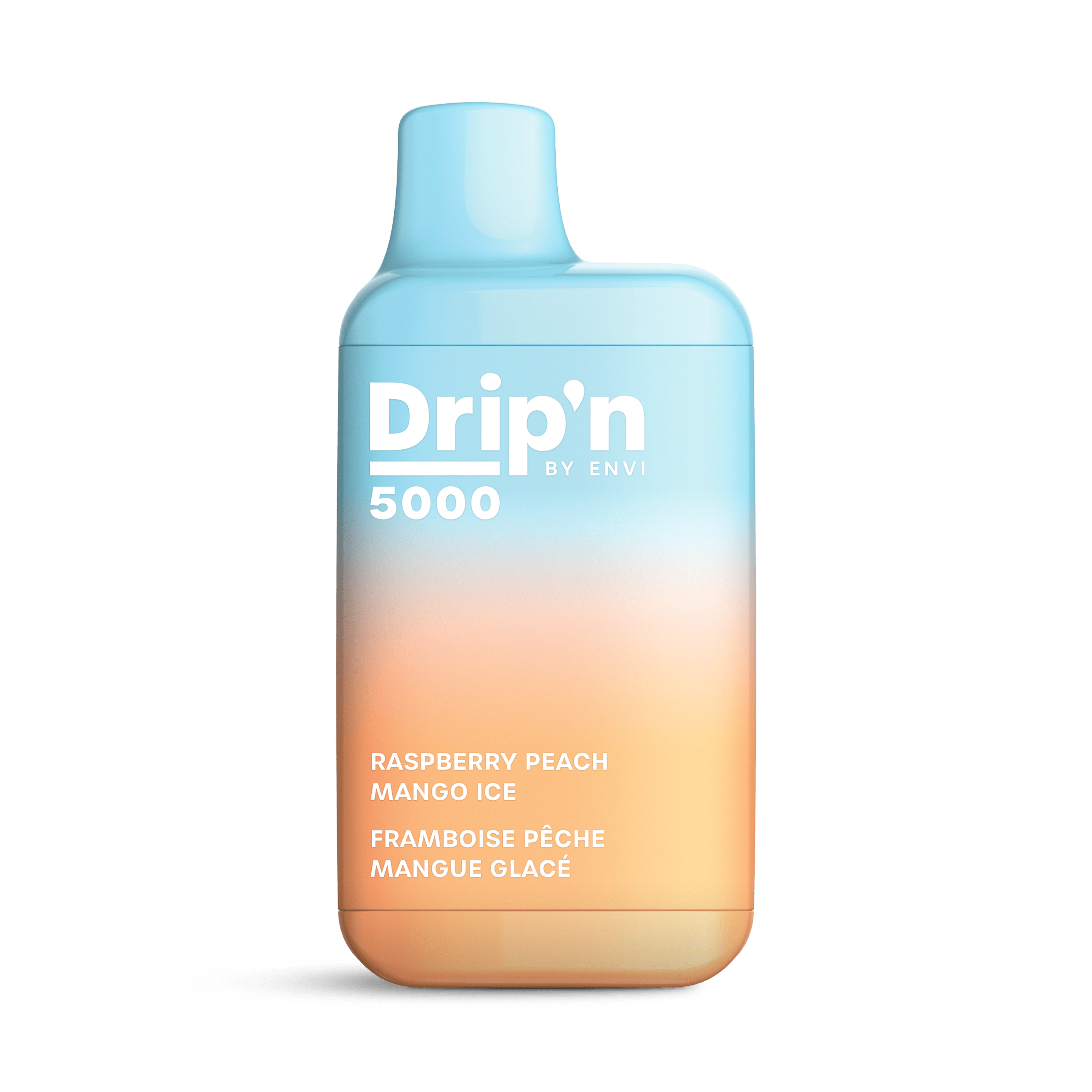 ENVI Drip'n Disposable Vape - Raspberry Peach Mango Ice available on Canada online vape shop