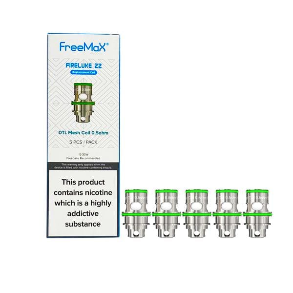 Freemax Fireluke 22 Coils (5/PK) available on Canada online vape shop