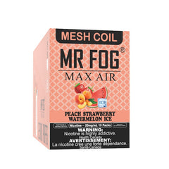 Mr. Fog Max Air - Peach Strawberry Watermelon Ice available on Canada online vape shop