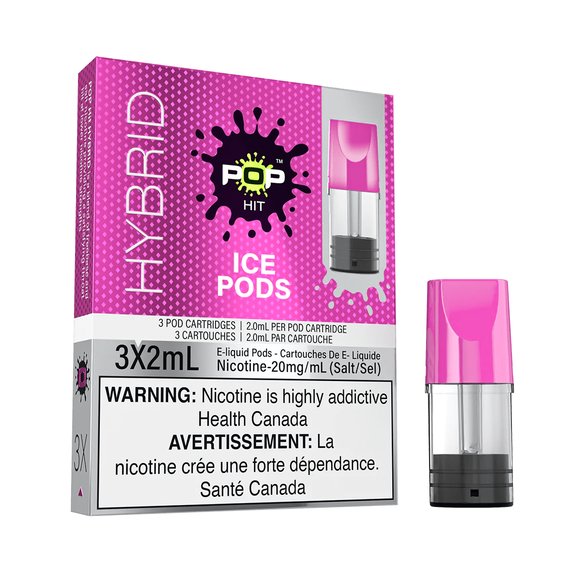 POP Hybrid Vape Pod - Ice Pods available on Canada online vape shop