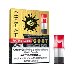POP Pods Hybrid (G.O.A.T Series) - Watermelon Ice available on Canada online vape shop