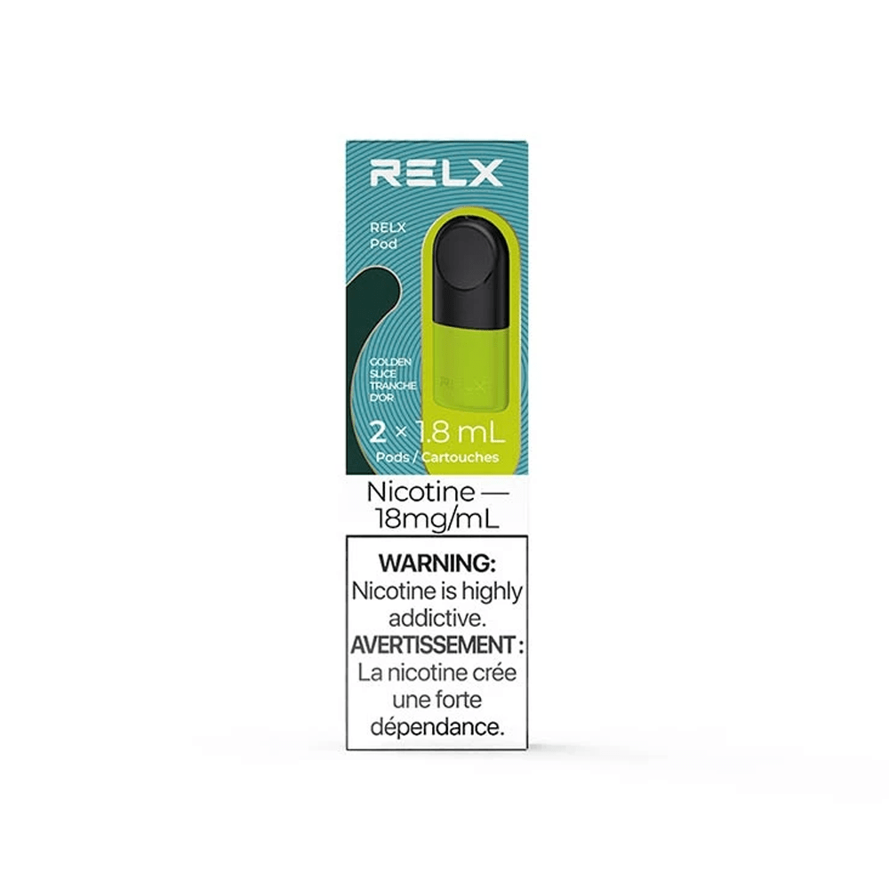 RELX Pod Pro Pack - Golden Slice (2/PK) available on Canada online vape shop