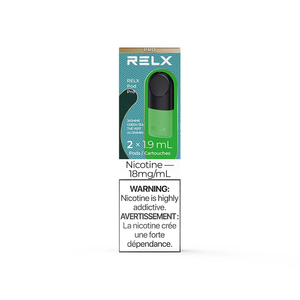 RELX Pod Pro Pack - Jasmine Green Tea (2/PK) available on Canada online vape shop