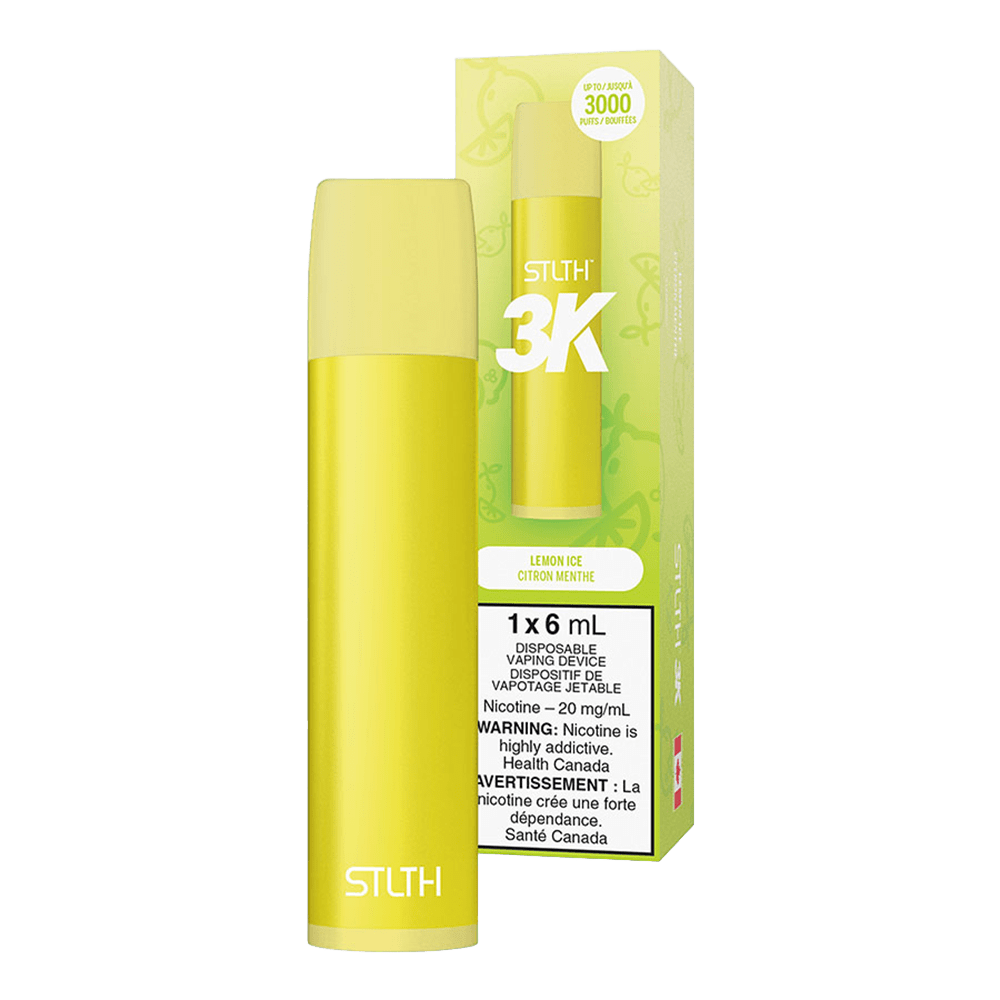 STLTH 3K Disposable Vape - Lemon Ice available on Canada online vape shop
