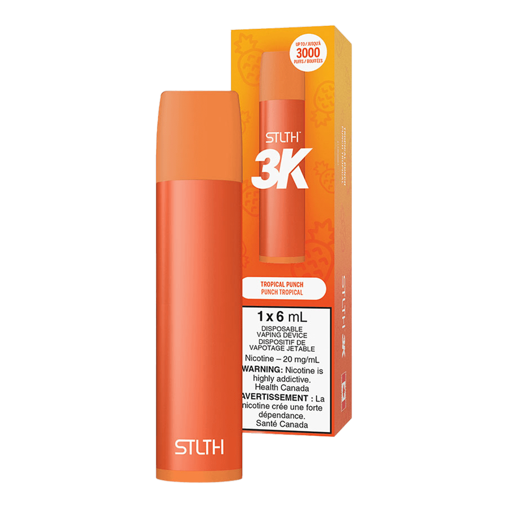 STLTH 3K Disposable Vape - Tropical Punch available on Canada online vape shop