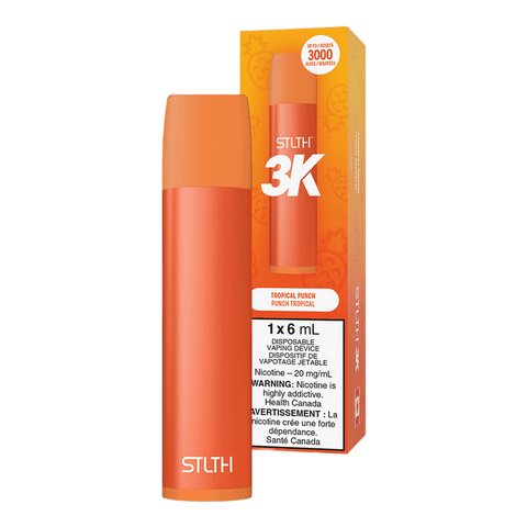 STLTH 3K Disposable Vape - Tropical Punch available on Canada online vape shop