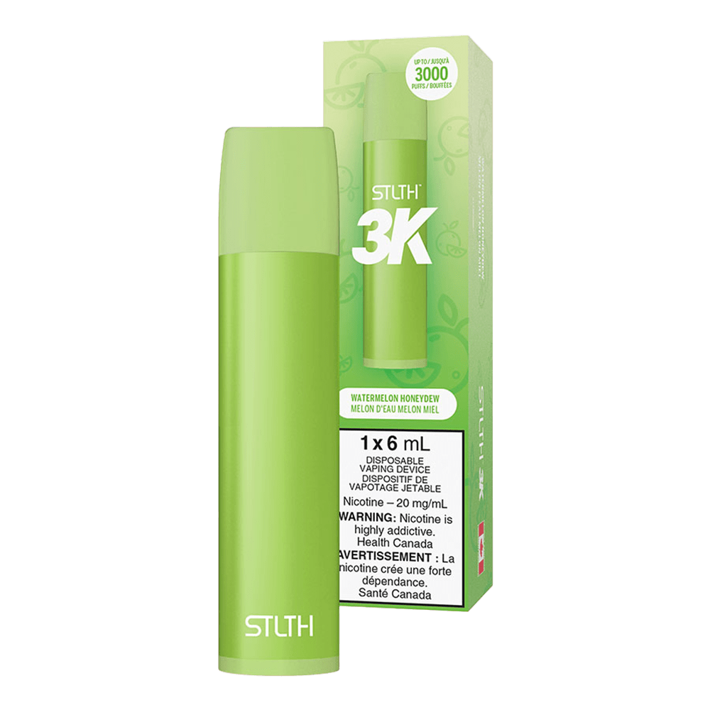 STLTH 3K Disposable Vape - Watermelon Honeydew available on Canada online vape shop